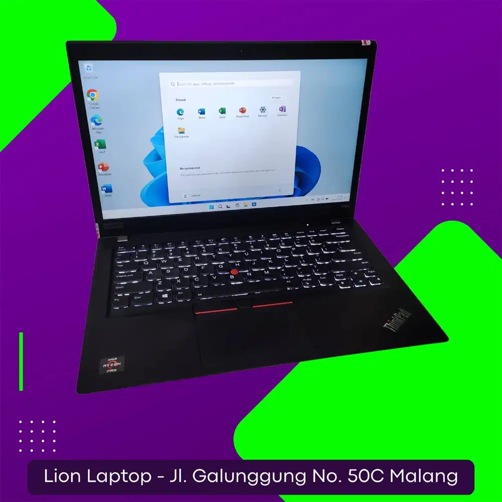 AMD Ryzen 5 PRO 3.7Ghz 8/256 VGA 2GB Lenovo Thinkpad T495s [03|02]