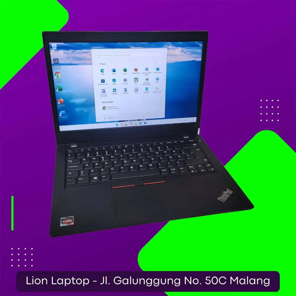 Gaming/Editing AMD Ryzen 5 PRO 8/256 MULUS Lenovo Thinkpad L14 [03|02]