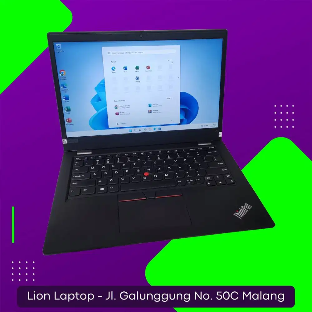 i5 GEN 11 3 JUTAAN RAM 8 SSD 256 Lenovo Thinkpad L13 [03|02]