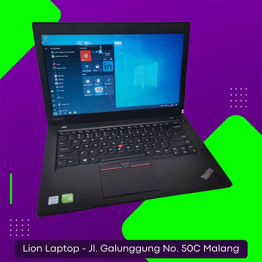Double VGA Core i7 RAM 8GB Lenovo Thinkpad T460 [03|02]