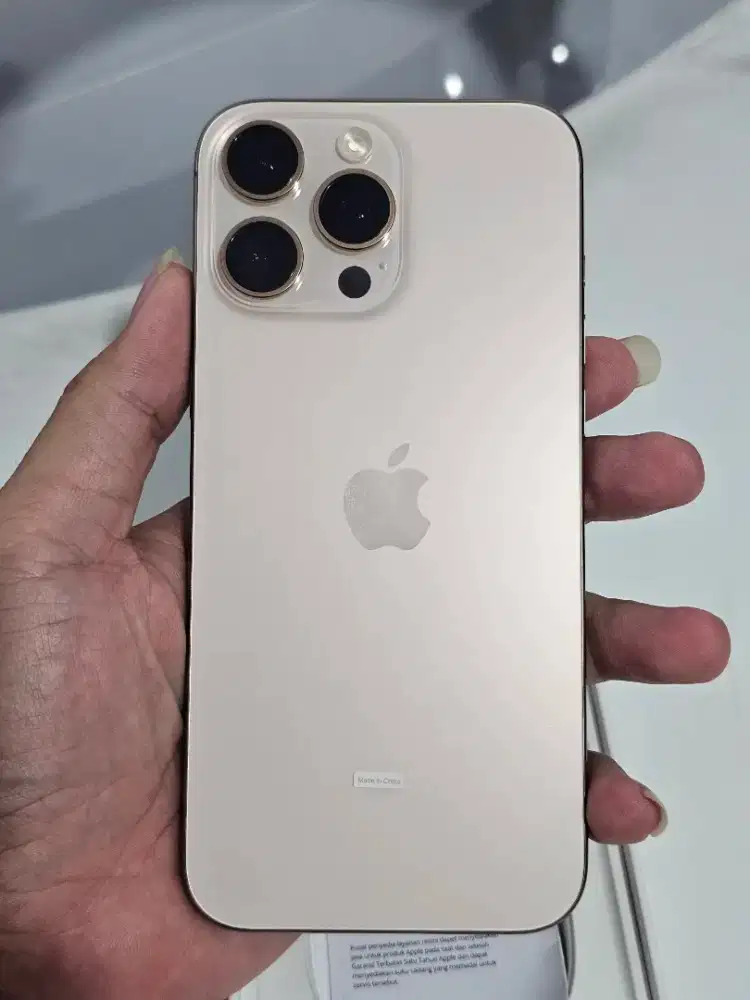 Iphone 16 promax 256gb ibox like new fulset ori garansi on