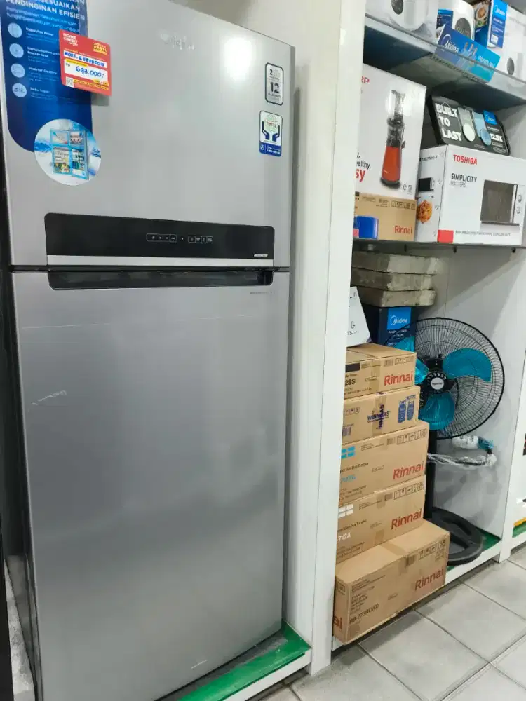 PROMO KULKAS MIDEA 2 PINTU GARANSI 12THN CICILANMU MULAI 693 RIBUAN