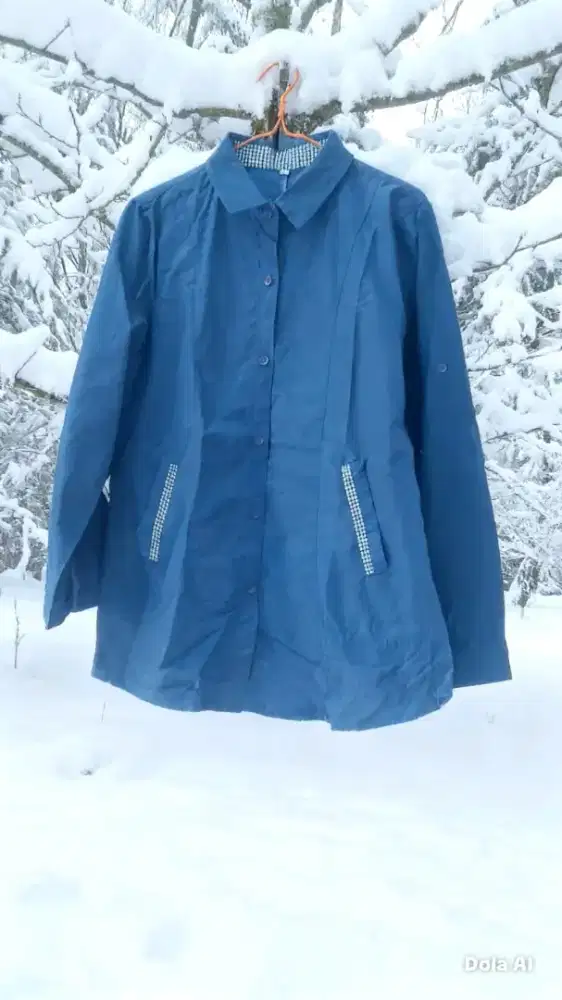 Kemeja kombinasi kotak-kotak