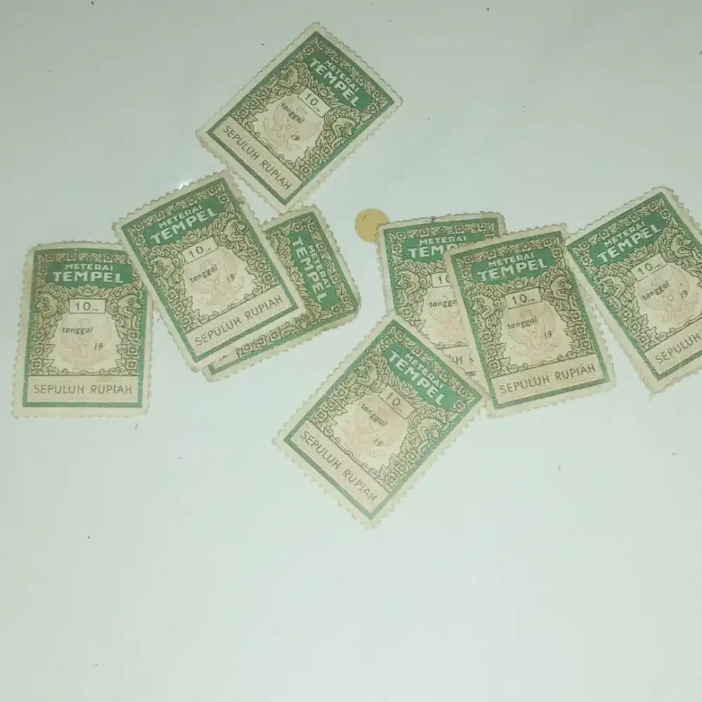 Materai zadul sepuluh rupiah