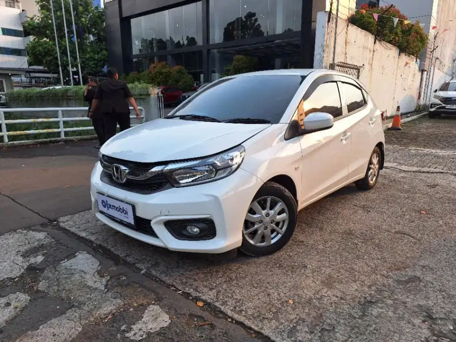 DP MURAH Honda Brio Satya 1.2 E Bensin-AT 2020 Putih CTIFB
