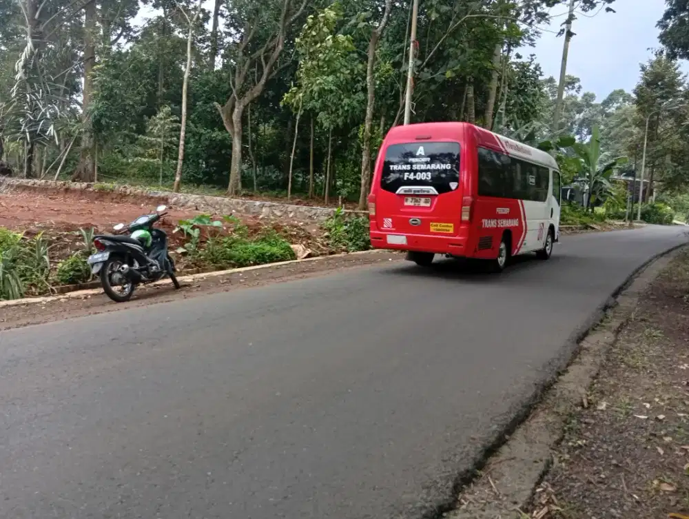 Tanah pinggir jalan raya sangat murah dekat kampus unwahas di semarang