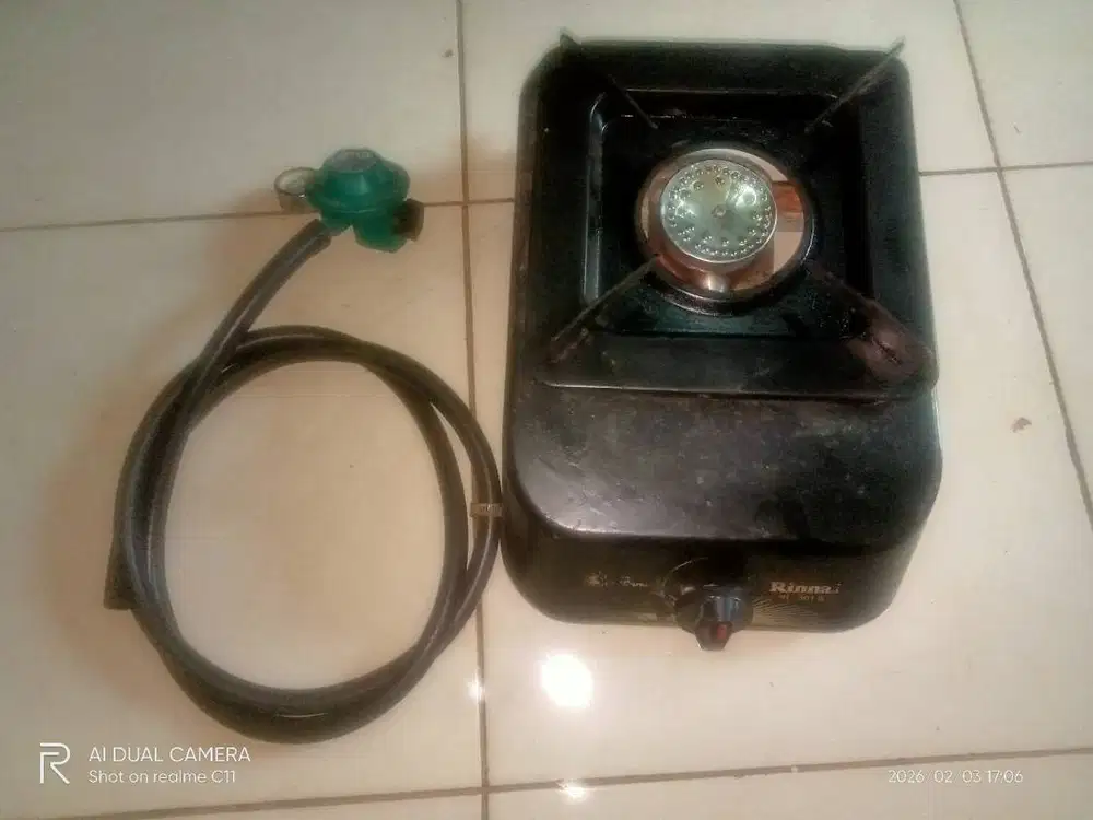 Kompor rinai 1 tungku (baca deskripsi)