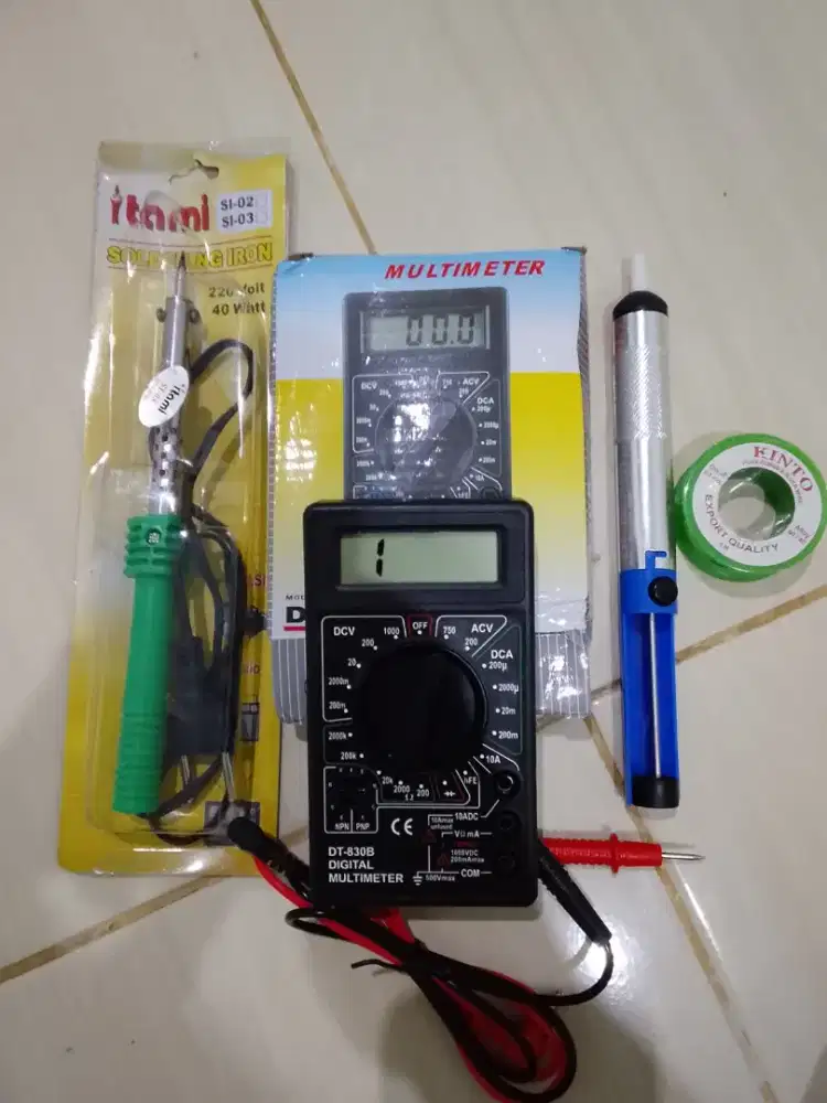 Perkakas elektronik baru lengkap