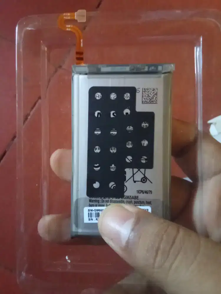 Baterai samsung s9+ copotan