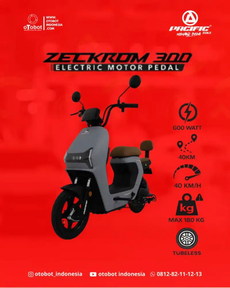 SEPEDA LISTRIK ZECKROM 300