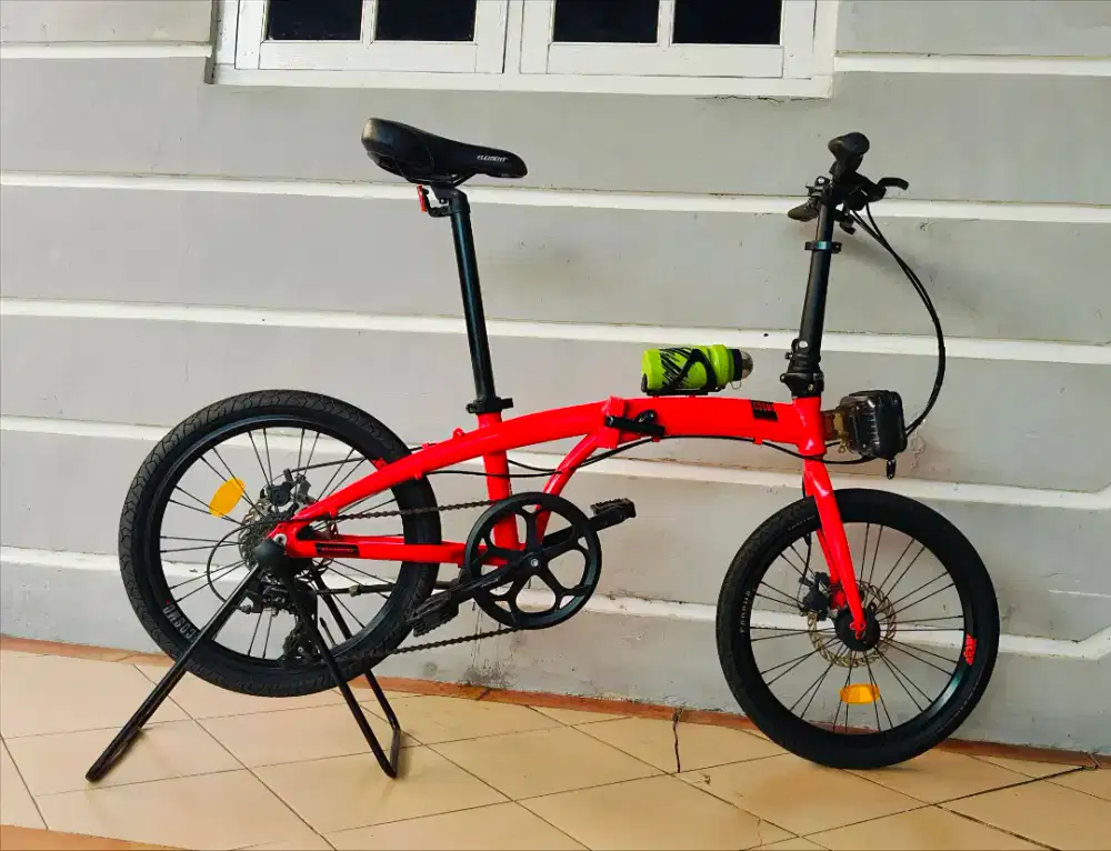 Sepeda lipat merek ecosmo uk'20 Alloy hrg 1,3jt net