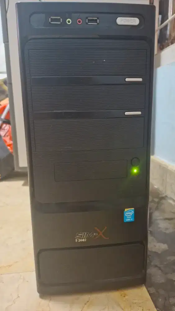 PC Siap Pakai i3 Gen 4 | RAM 8GB Dual|SSD + HDD| cocok Kerja & Sekolah