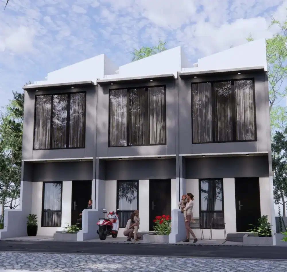 Rumah 2 lantai akses motor letak strategis dekat mall mangga besar