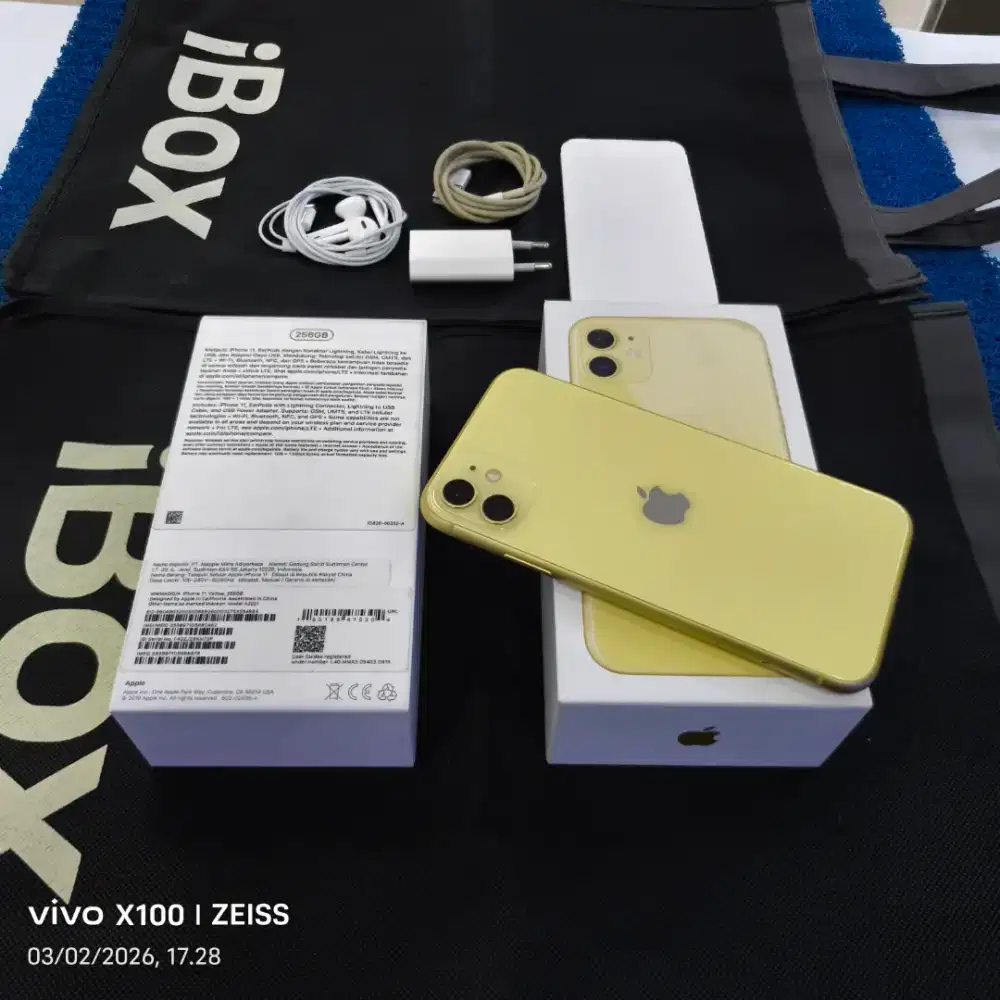 Iphone 11 256gb 99% Like new BH 93% Asli bawaan Ex Grs resmi Digimap