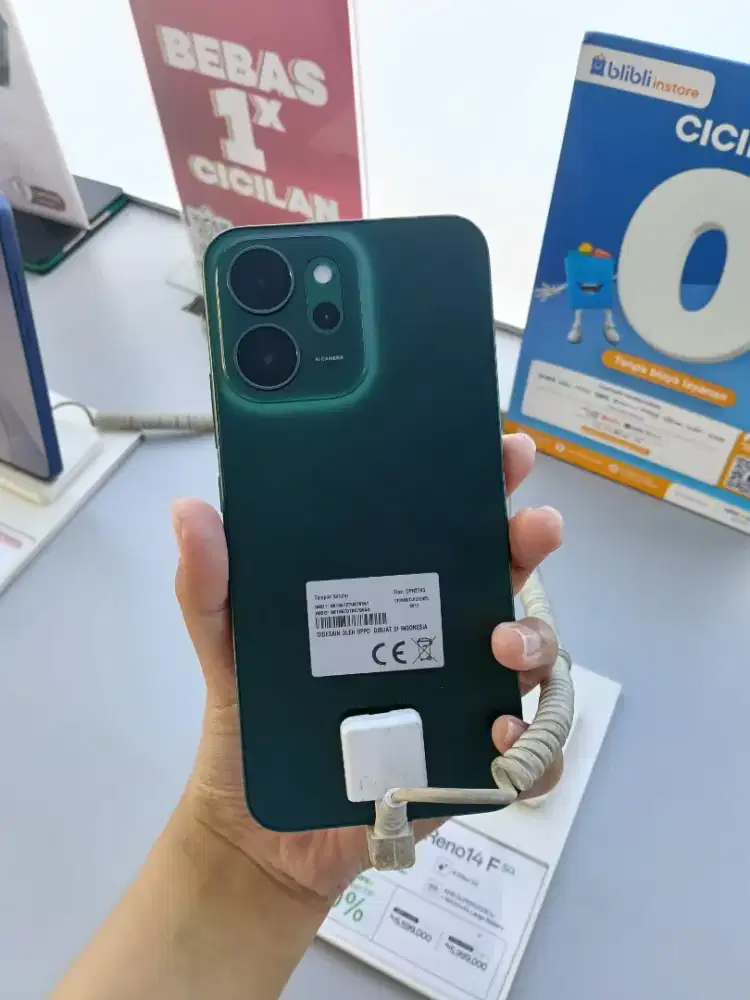 OPPO RENO14 F CICILAN TANPA DP MURAH BAGUS BARU