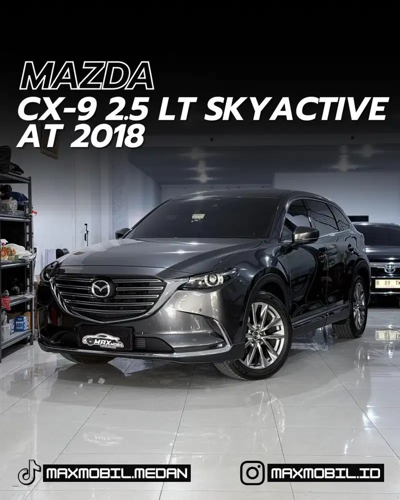 [ODO 7RB‼️] MAZDA CX-9 2.5 TURBO SKYACTIV AT 2018 pemakaian 2019 CX9