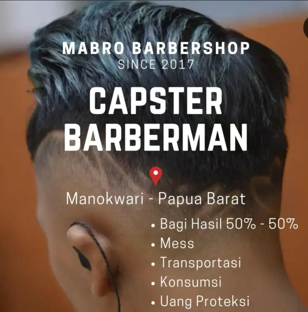 Lowongan Barber / Loker Tukang Cukur