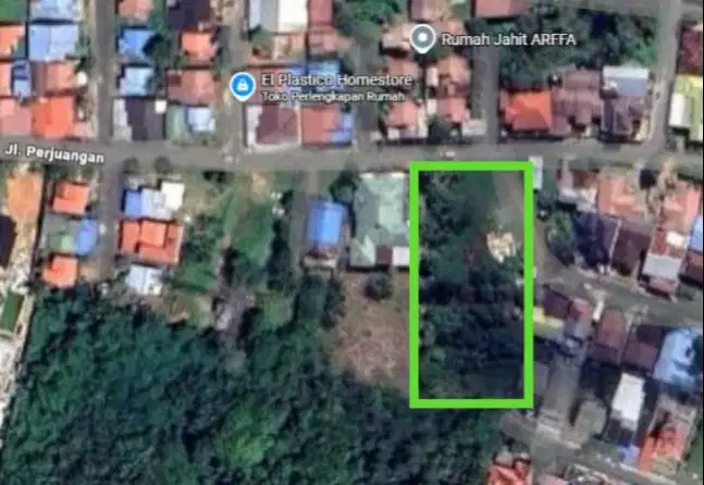 Dijual tanah SHM 30x50 m2 lokasi dekat SPN,Qmall, Unlam