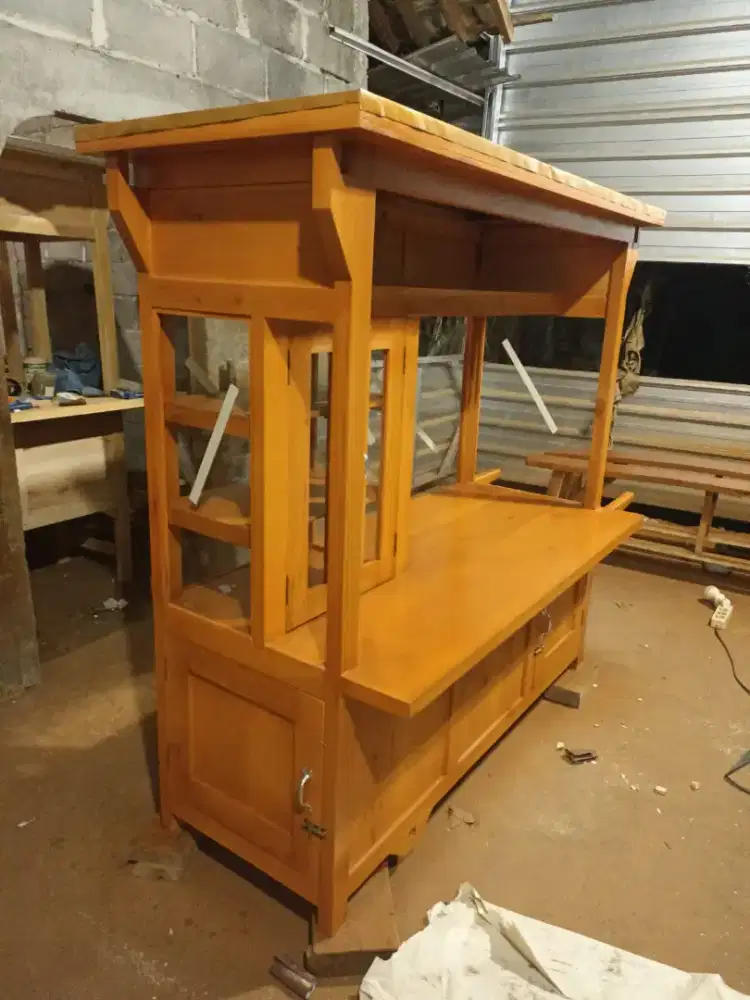 Sedia Gerobak Angkringan, Bakso Mie Ayam, Bubur, Sate, Soto, Pecel dll