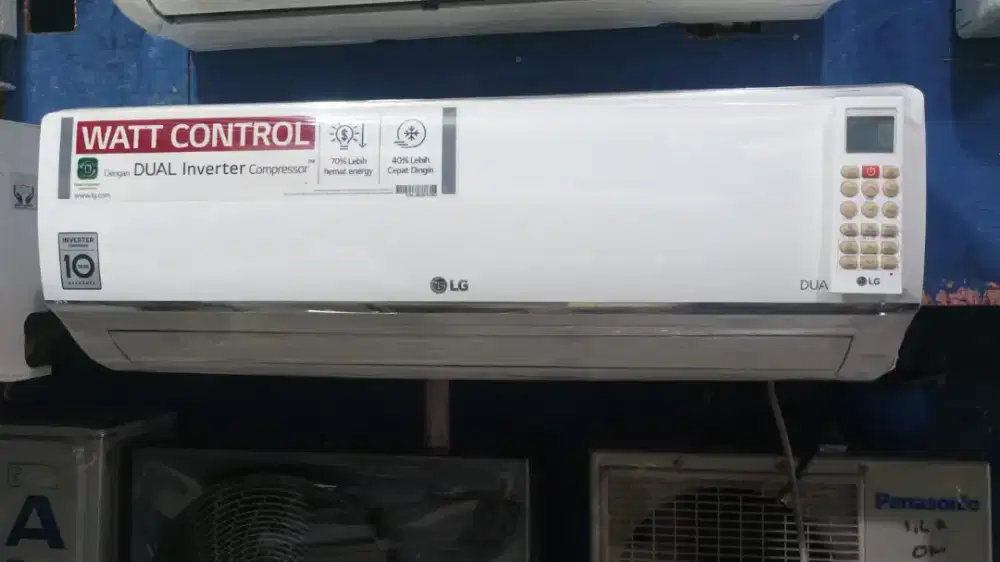 AC LG inverter ½pk orian (garansi)