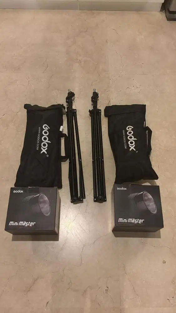 Flash Godox mini master full set