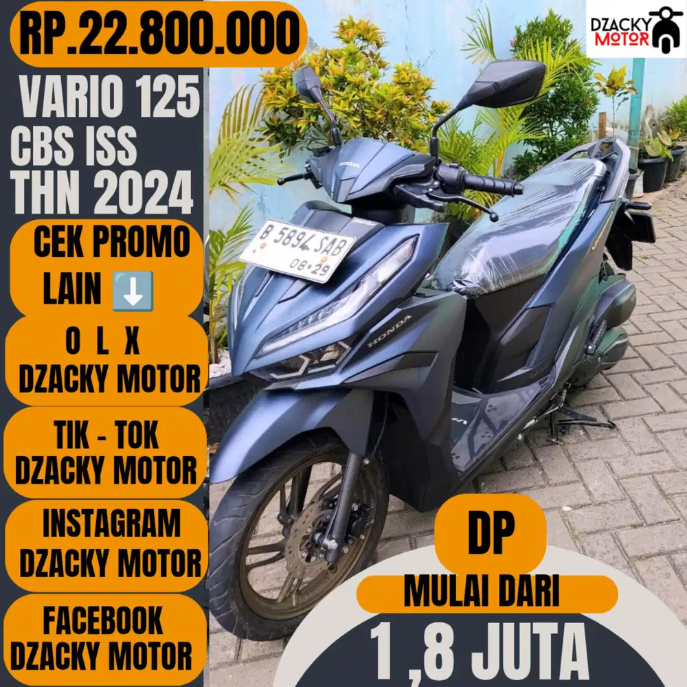 VARIO 125 CBS ISS 2024 SECOND LIKE NEW