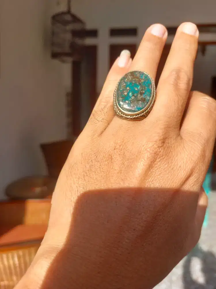 Batu Pirus Persia Deep Green