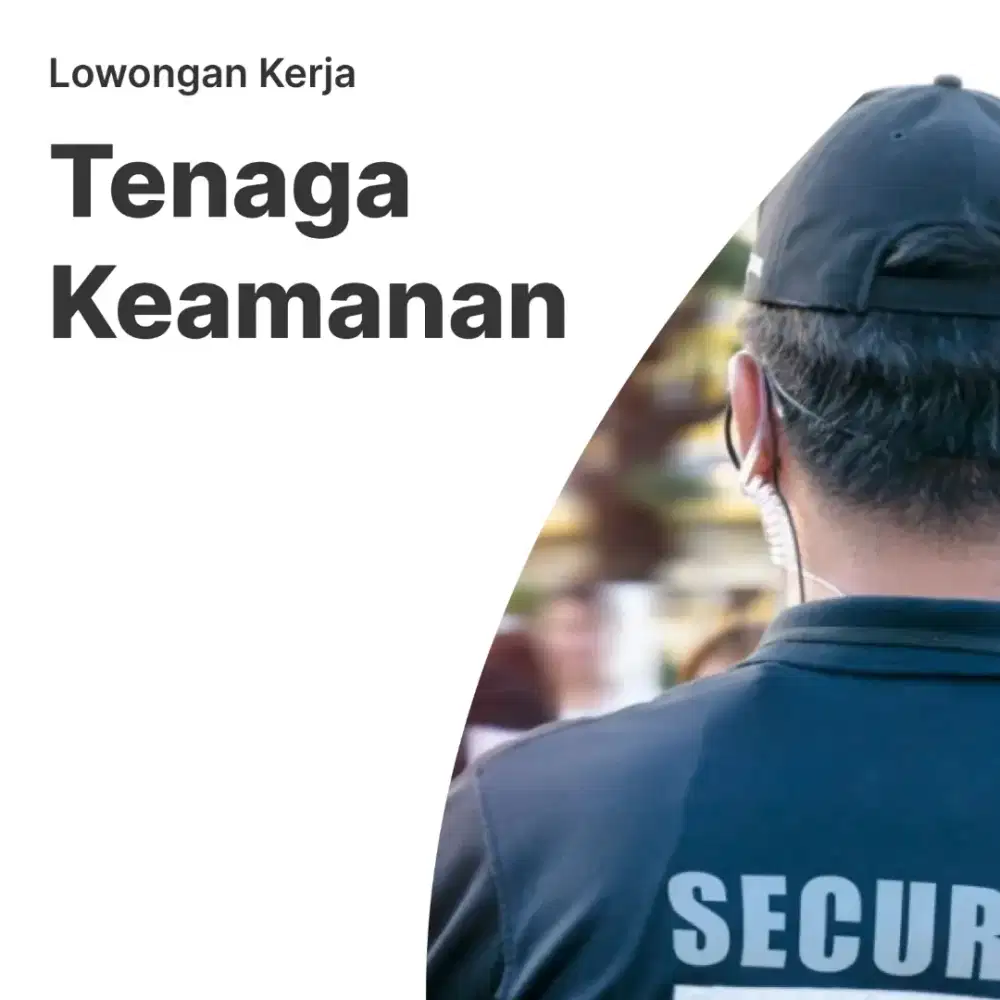 Lowongan Kerja Security