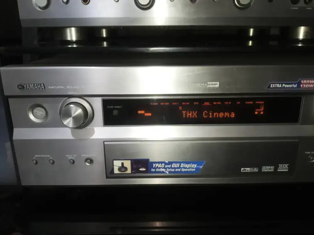 Yamaha amplifier Thx