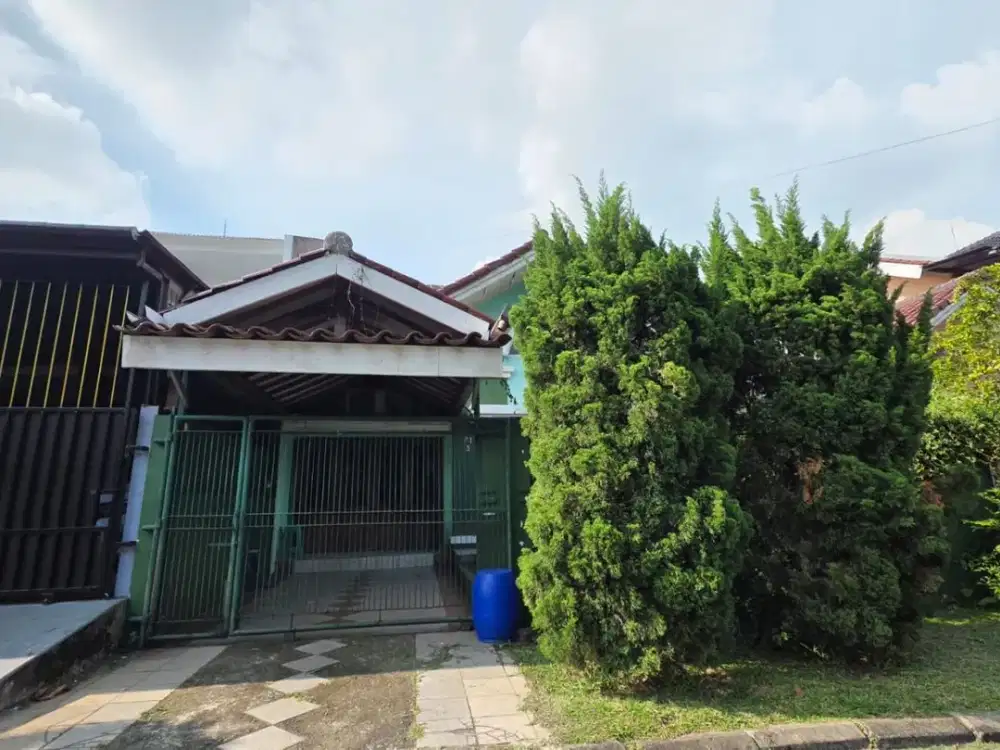 Rumah di Nusaloka jalan utama harga 2Man siap huni SHM