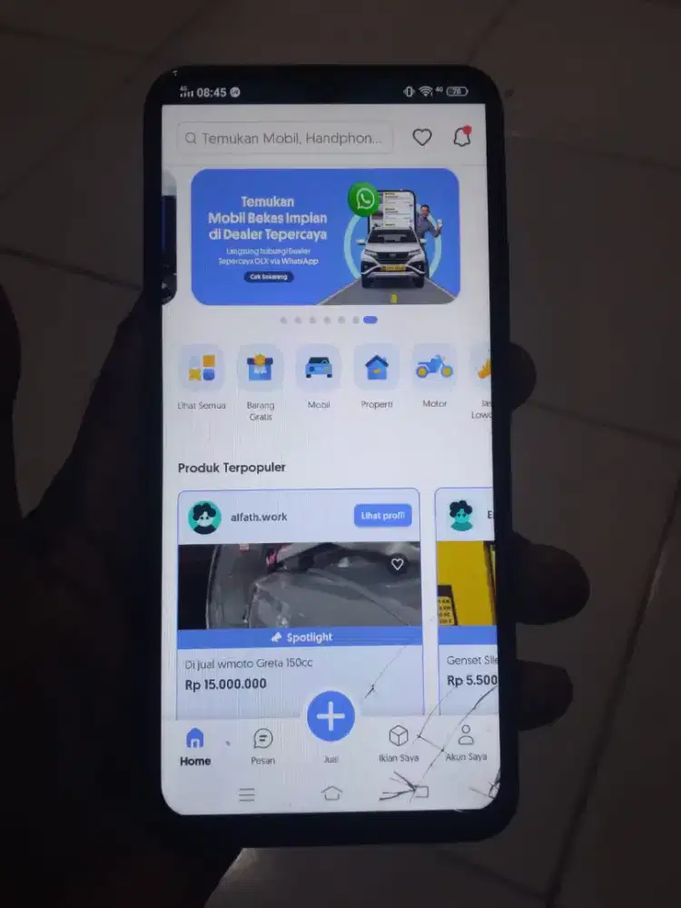Jual aja vivo y19 ram 8/256