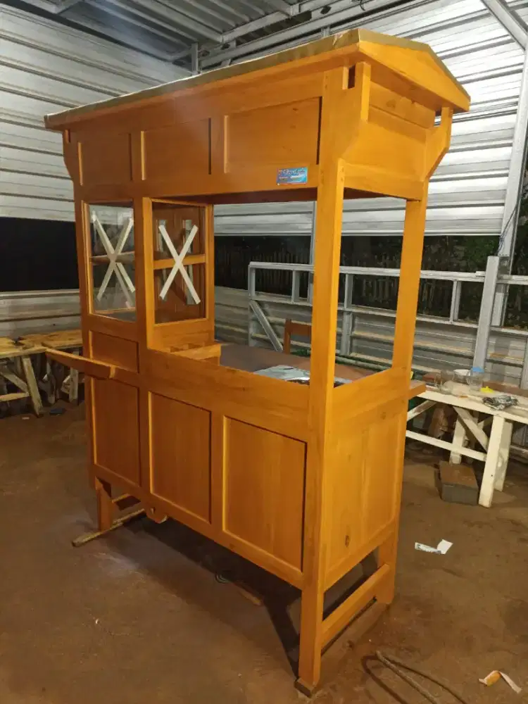 Gerobak Angkringan Bakso Mie Ayam PeceL Bubur Sate Martabak Ronde dlL