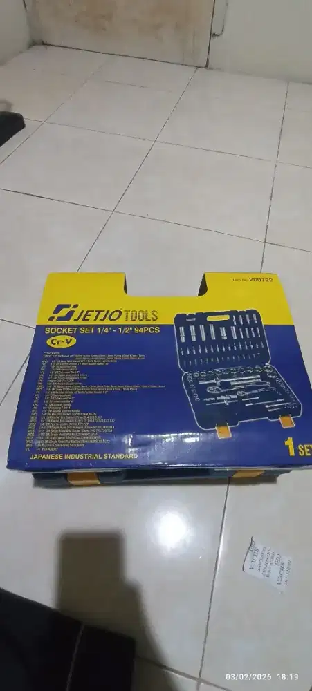 Jetjo tools kondisi baru