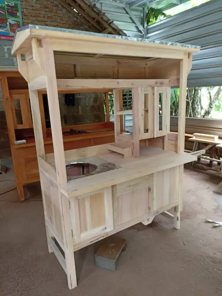 Gerobak Angkringan Bakso Mie Ayam PeceL Bubur Sate Martabak Ronde dlL