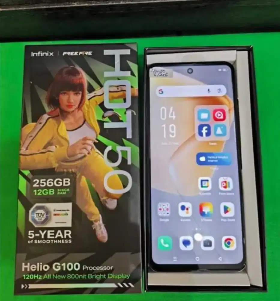 Infinix hot 50 ram 6+6/256
