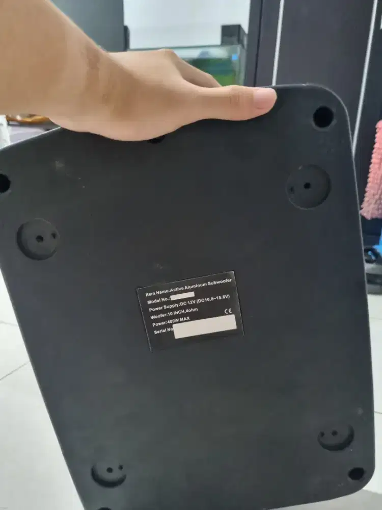 Subwoofer aktif kolong (WAJIB BACA DESKRIPSI)