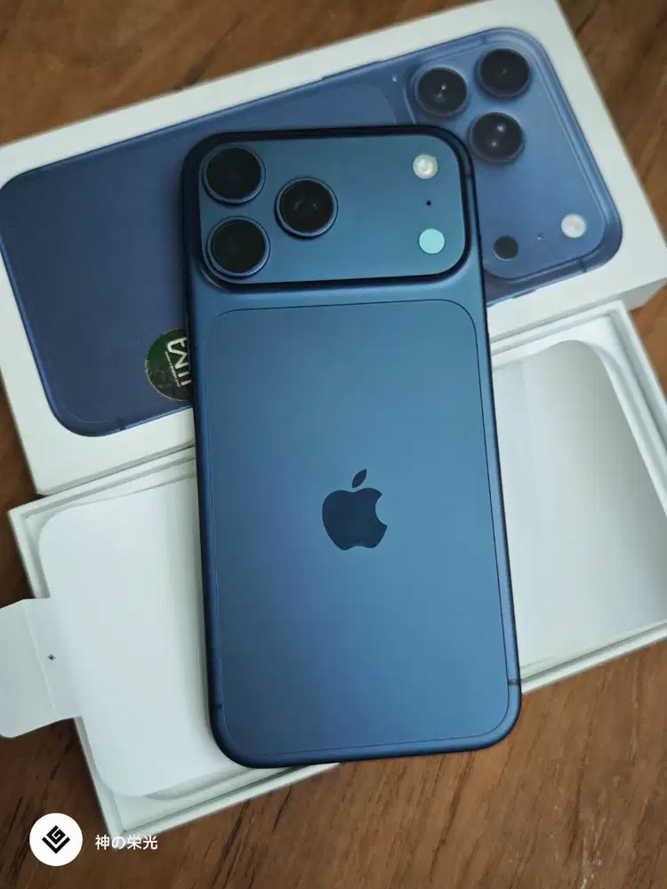 Iphone 17 pro max 256 ibox second 1 bulan