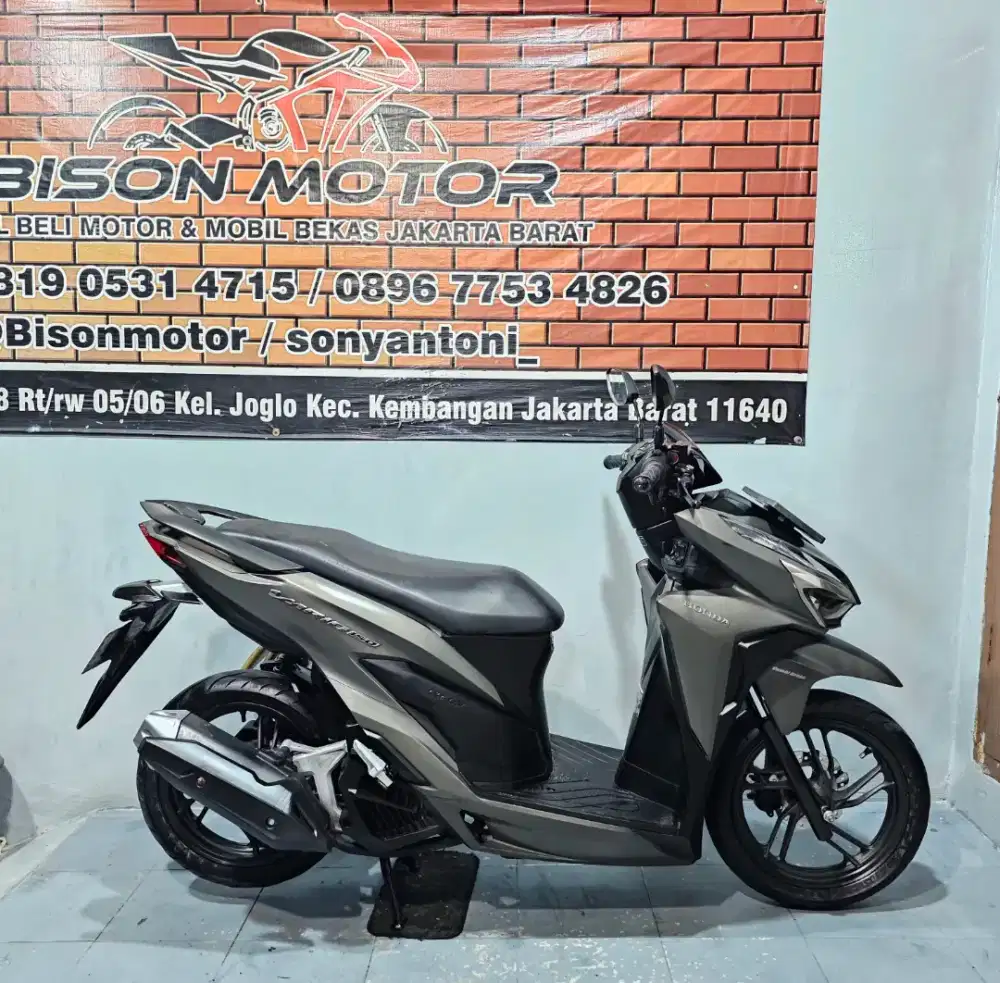 MEWAH! HONDA VARIO 150 KEYLESS CBS ISS TAHUN 2020 WARNA COKLAT DOFF