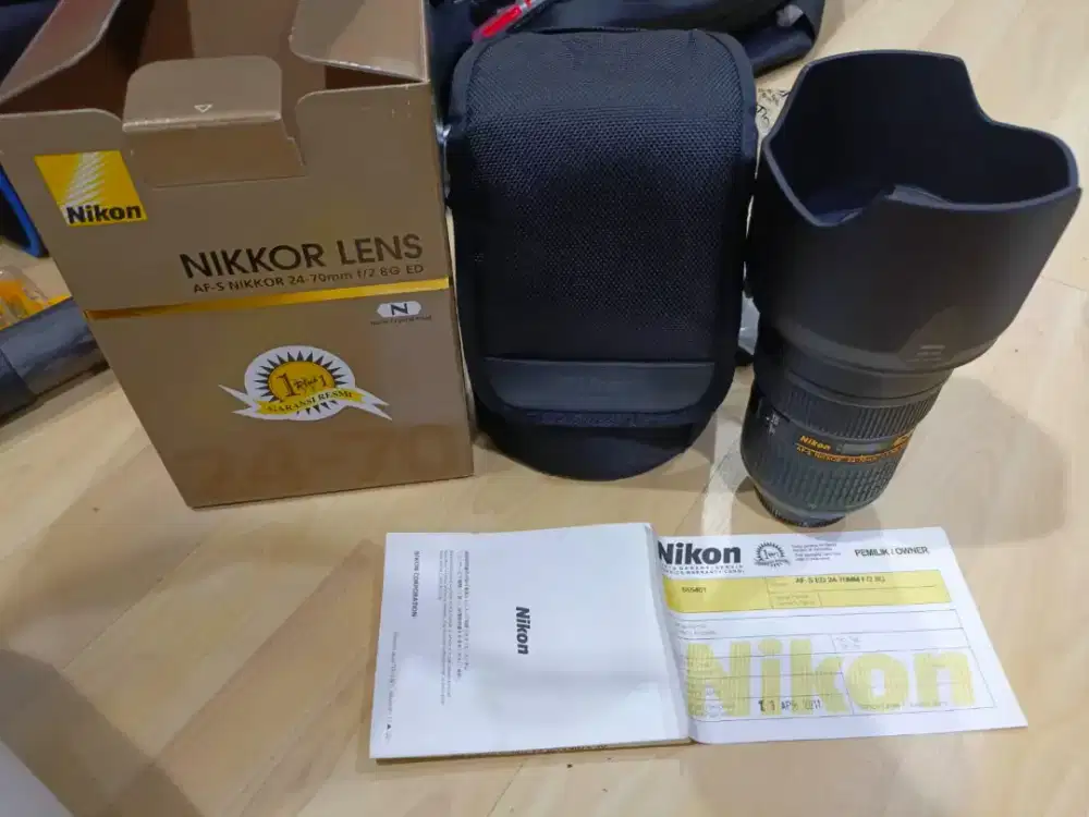 Nikon Afs 24 70 f2. 8 fulset