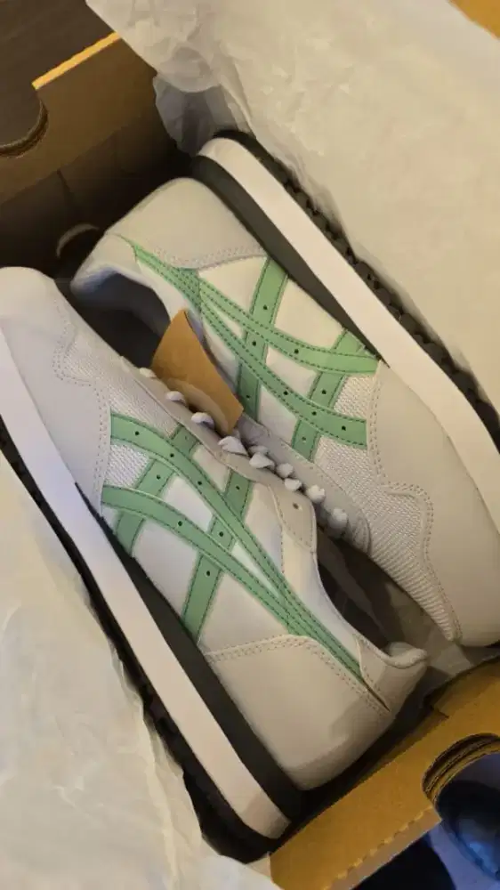 Asics Unisex Tigger Runner II - White/Dark Mint