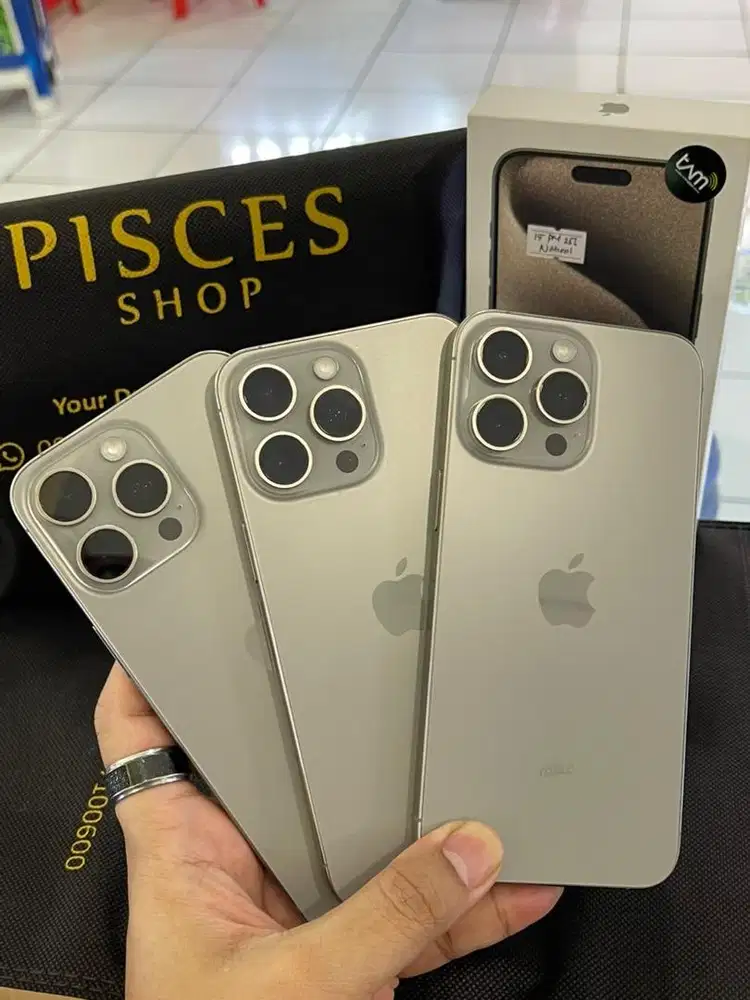 IPHONE 15 PRO MAX 256 IBOX BH88 MULUS FULSET