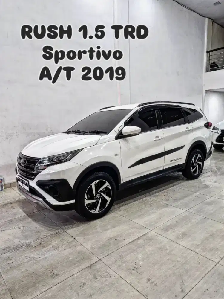 RUSH 1.5 TRD Automatic 2019 / 2020 putih toyota sportivo