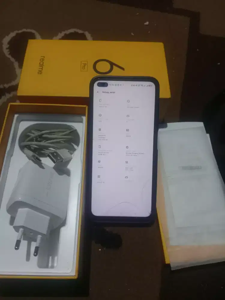 Hp Realmi 6 pro  W Biru