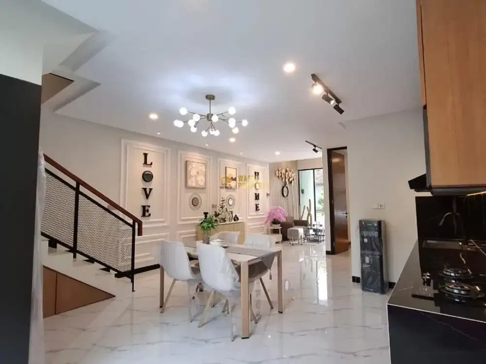 Rumah Siap Huni Full Furnished Dekat ke Pasar Gentan Harga Promo