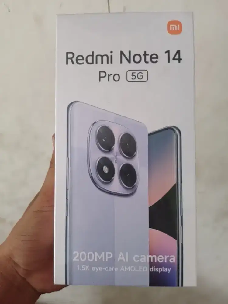 new redmi note 14 pro 5G 8/256 garansi resmi
