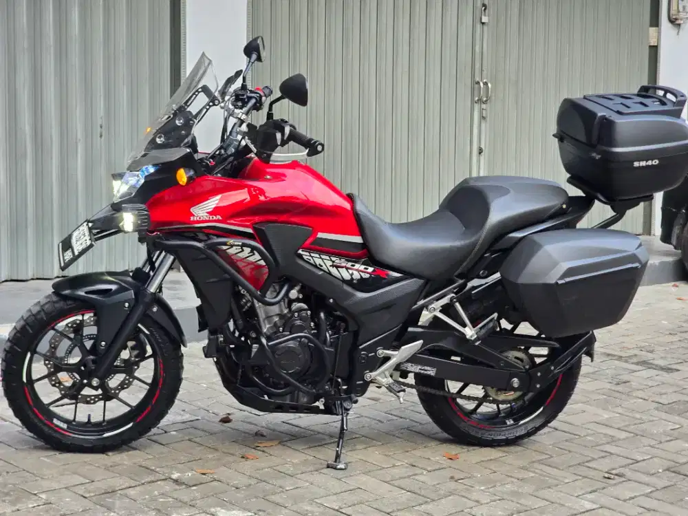 Moge Honda CB500X/CBX 500 th 2017 Km 13rb Like New Modif Turing Lkgp