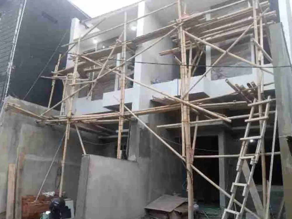 jual rumah dua lantai minimalis murah margahayu raya tengah kota bandung