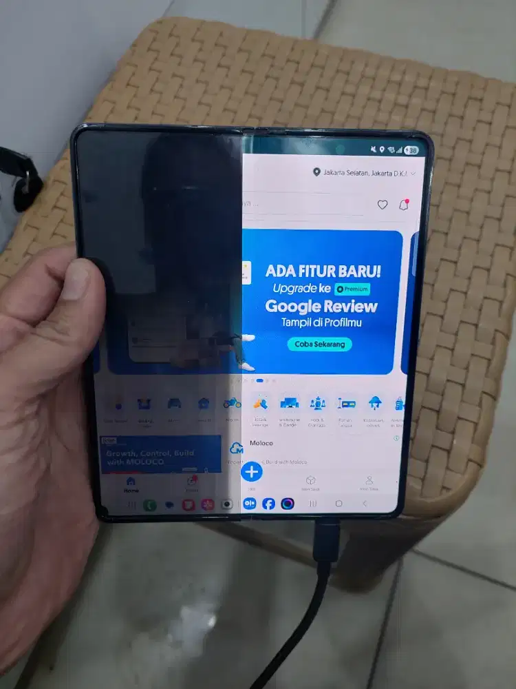 Samsung fold 4 5g 12/512 unit plus charger