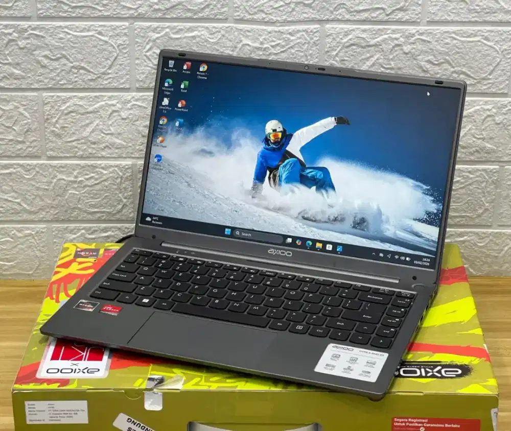 LAPTOP AXIOO Hype 5 AMD X3 /AMD Ryzen 5-3500U/RAM 8 GB/SSD 256GB