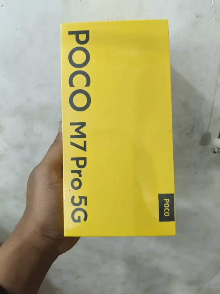 new poco m7 pro 5G 8/256 garansi resmi